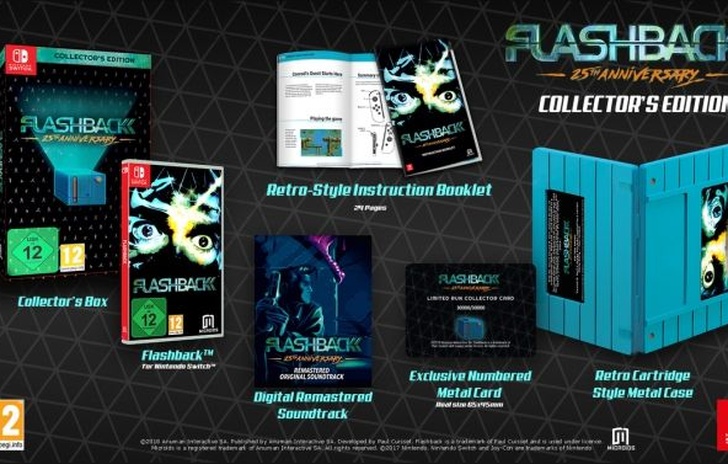 Flashback ritorna su Nintendo Switch