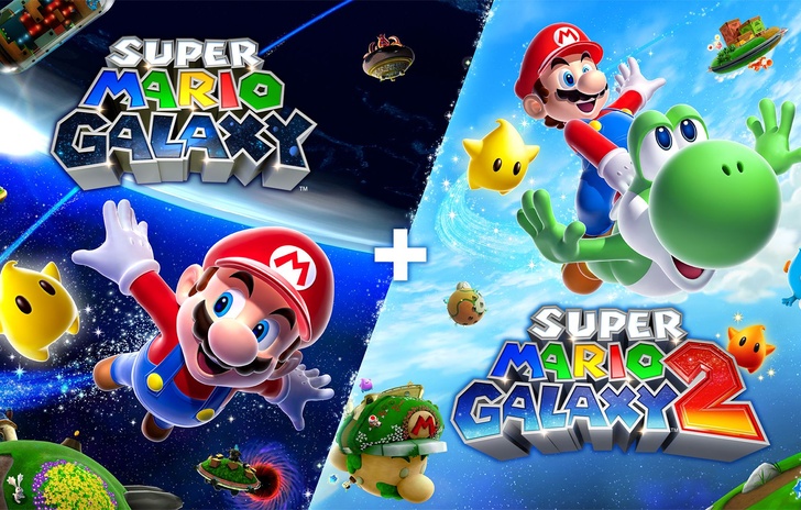 Super Mario Galaxy Super Mario Galaxy 2 available on Nintendo Switch and Nintendo Switch 2