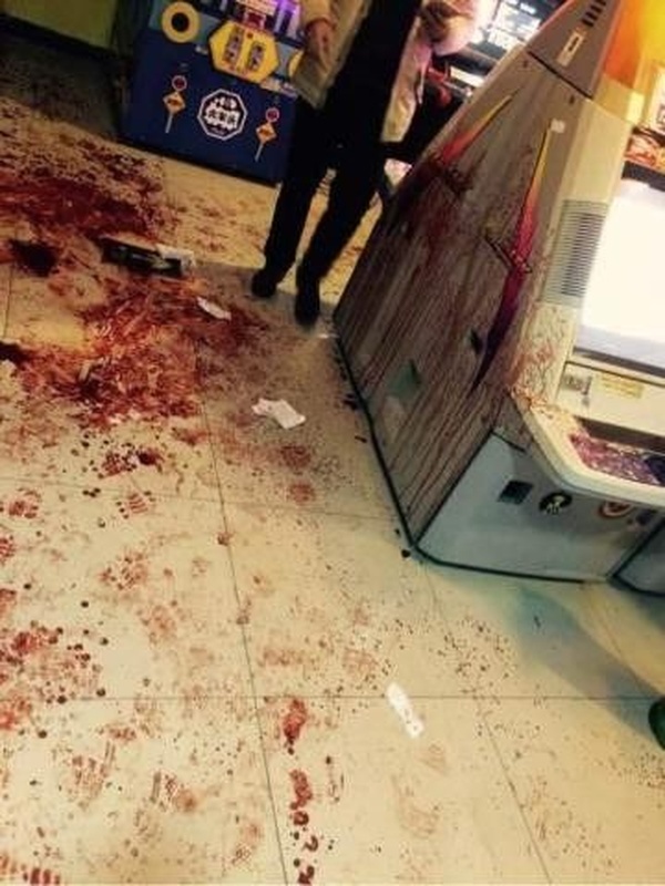 Sala giochi rosso sangue!