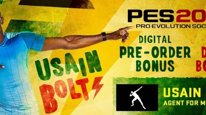 Usain Bolt e il nuovo testimonial di PES