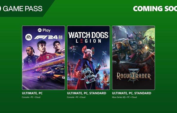 Xbox Game Pass la seconda ondata di febbraio con F1 24