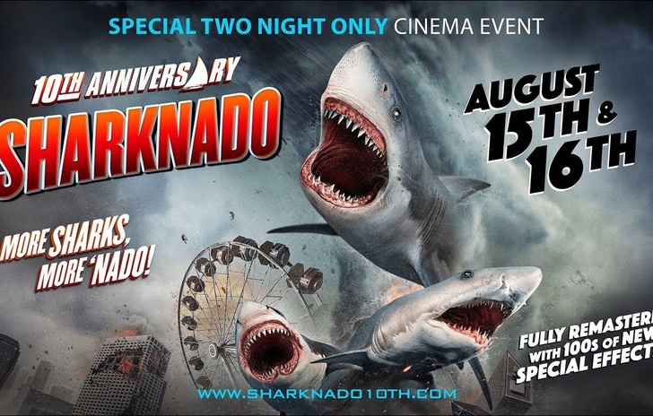 Sharknado  Festa al cinema per i primi 10 anni