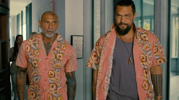 Fratelli demolitori: Momoa e Bautista in un