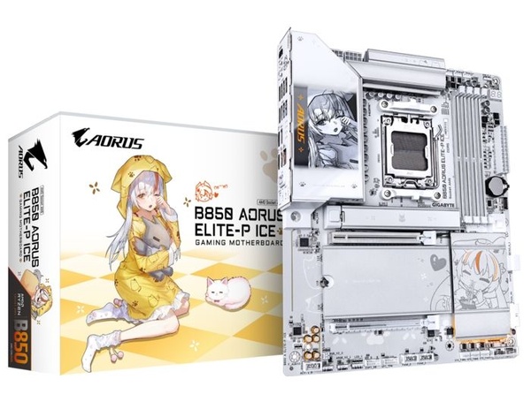GIGABYTE punta sugli anime PC con la B850 AORUS ARI