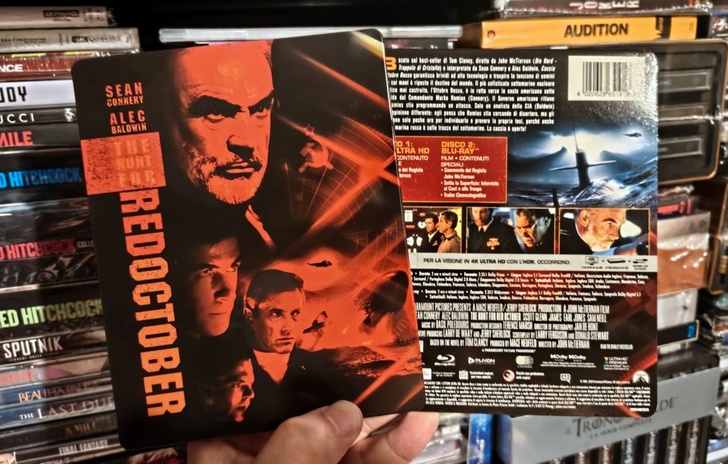 Caccia a Ottobre Rosso In 4K il magnifico thriller di McTiernan