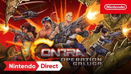 Contra Operation Galuga - Announcement Trailer - Nintendo Switch