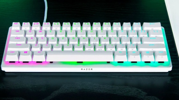 Tastiera Razer Huntsman V3 Pro Mini White Edition