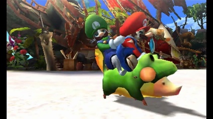 Costumi di Mario e Luigi per i Felyne