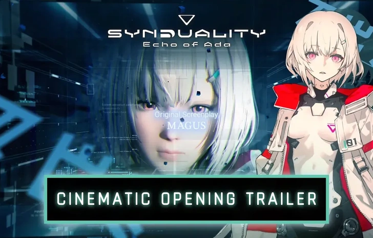 Synduality Echo of Ada il trailer di apertura cinematografico