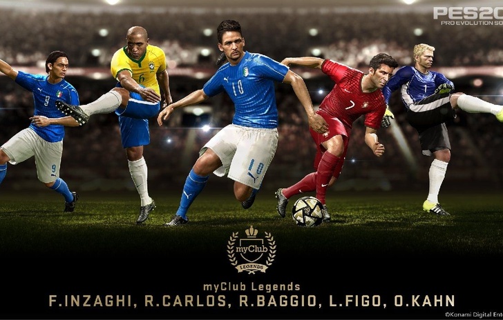 Baggio Carlos Figo Inzaghi e Kahn arrivano in PES 2016