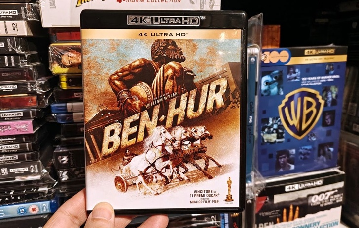 BenHur 4K Epica vendetta e fede nel kolossal eterno