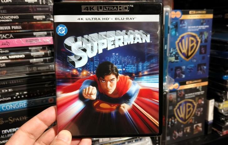 Superman (1978)  Il Bluray 4K fuori dal metal box