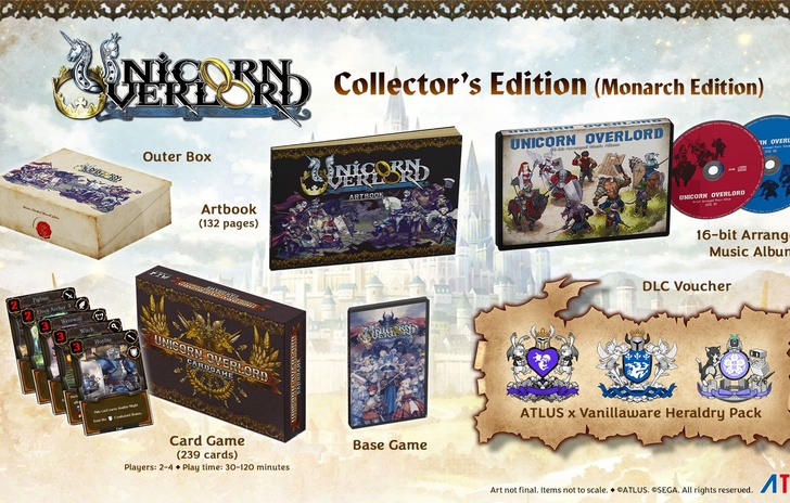 Unicorn Overlord uno sguardo alla Collectors Edition