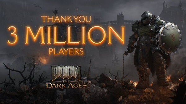 Doom: The Dark Ages a quota 3 Milioni