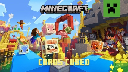 Minecraft si aggiorna con il Game Drop Chaos Cubed