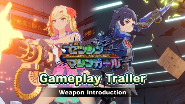 Full Metal Schoolgirl mette in mostra le armi nel nuovo trailer