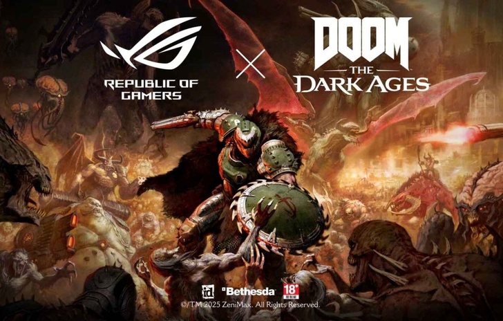 DOOM The Dark Ages e ASUS ROG  La GPU limited edition