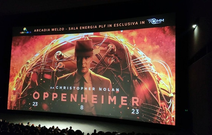 Oppenheimer 70mm e Arcadia Cinema  Esperienza multisensoriale