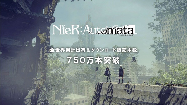 Nier: Automata supera quota 7,5 milioni