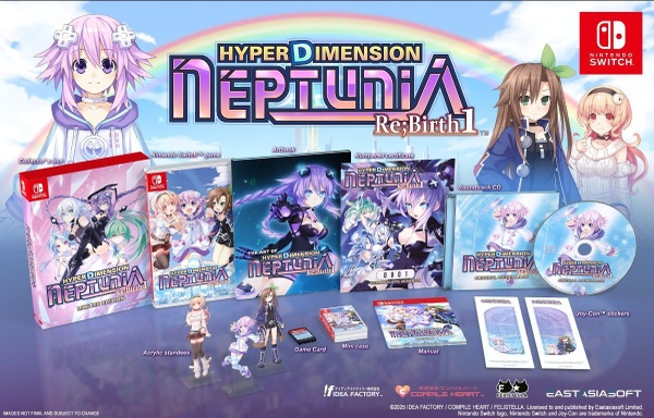 Hyperdimension Neptunia Re;Birth1, confermata la versione inglese per Switch, ma solo in Asia
