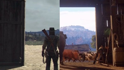 Una video comparazione per Red Dead Redemption 2