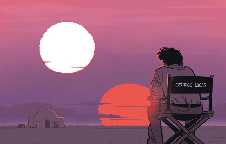 Le guerre di Lucas la graphic novel che esplora il processo di creazione di Star Wars Una nuova speranza