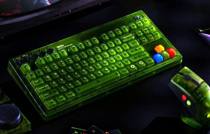 8BitDo Tastiera meccanica e mouse Retro 87 edizione Xbox