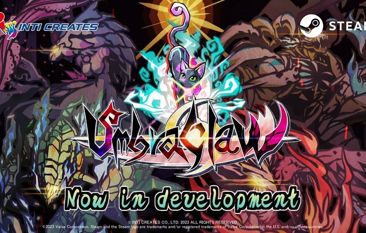 Inti Creates annuncia Umbraclaw platform 2D in arrivo su PC