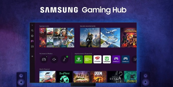 Samsung e il mondo del gaming all'aeroporto di Milano Linate