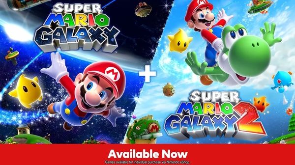 Super Mario Galaxy + Super Mario Galaxy 2, il trailer di lancio