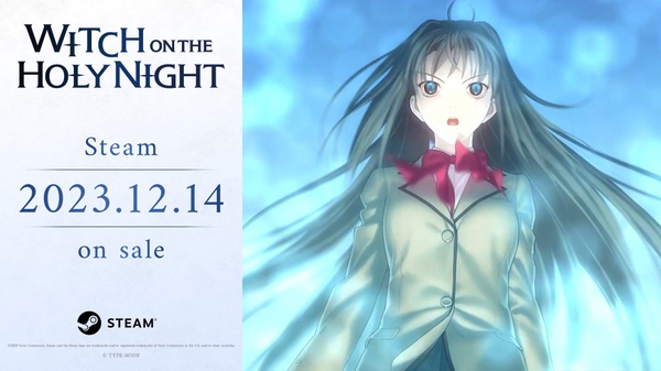 Witch on the Holy Night, la visual novel Type-Moon uscira su PC il 14 dicembre 