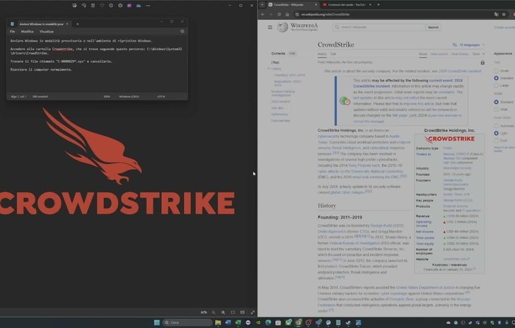 CrowdStrike vs SkyNET il bug che ferma lumanità