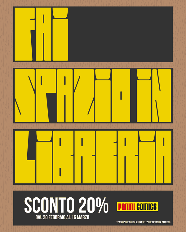 Panini Comics: Sconti del 20% sul Catalogo