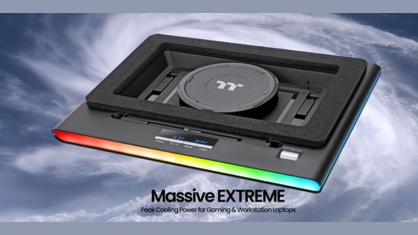 Thermaltake Massive Extreme - Nuovo raffreddamento laptop gaming