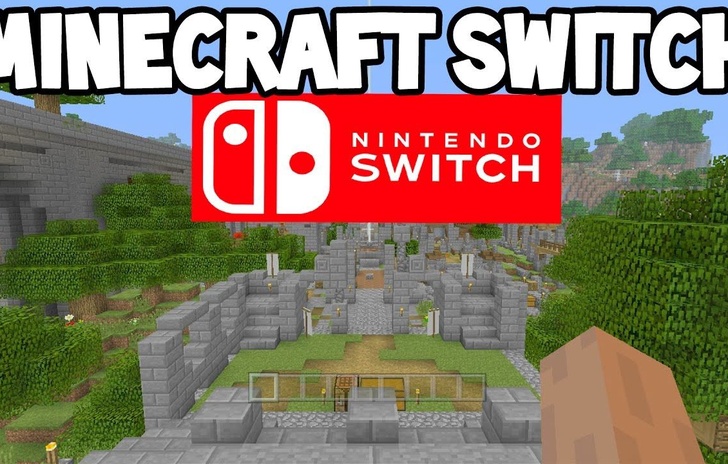 Minecraft arriva su Switch a Maggio
