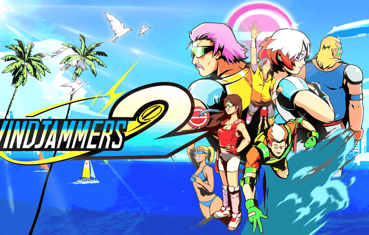 Windjammers 2 il frisbee che centra lobiettivo