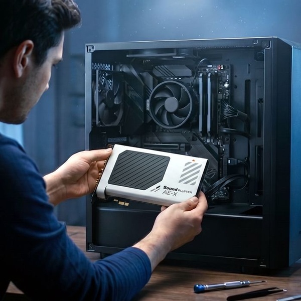 Creative punta sugli audiofili PC con la nuova AE-X