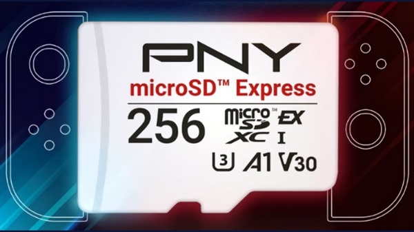 PNY microSD Express - Memoria veloce per Nintendo Switch 2