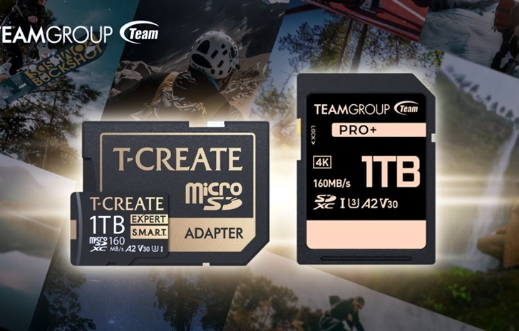 Teamgroup Schede di memoria SDXC e MicroSDXC fino a 1 Terabyte