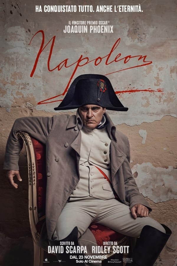 Napoleon, il nuovo film di Ridley Scott: tutto ciò che c