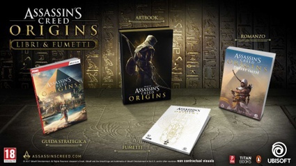 Una nuova linea editoriale accompagnera Assassin's Creed Origins