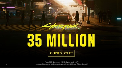 Cyberpunk 2077 sale a 35 milioni di copie vendute