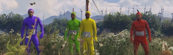 Gran Theft... Teletubbies?