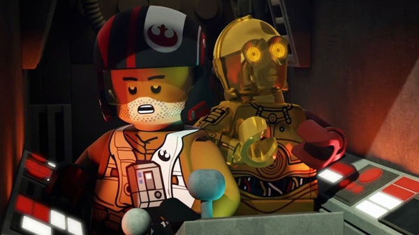 Poe Dameron e il protagonista del nuovo trailer su Lego Star Wars: Il Risveglio della Forza