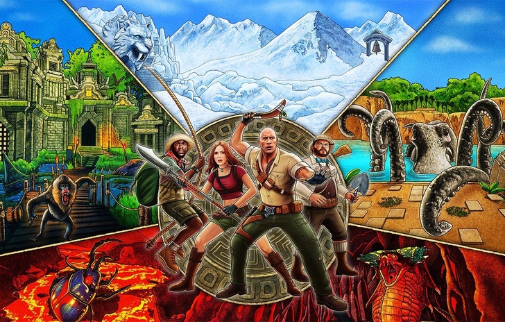 Jumanji Avventure selvagge il trailer gameplay