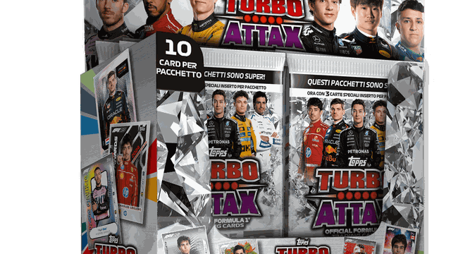 F1 Turbo Attax Diamond Collection  da Topps le carte celebrative
