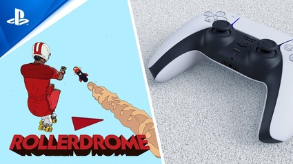Il DualSense fa la differenza in Rolledrome