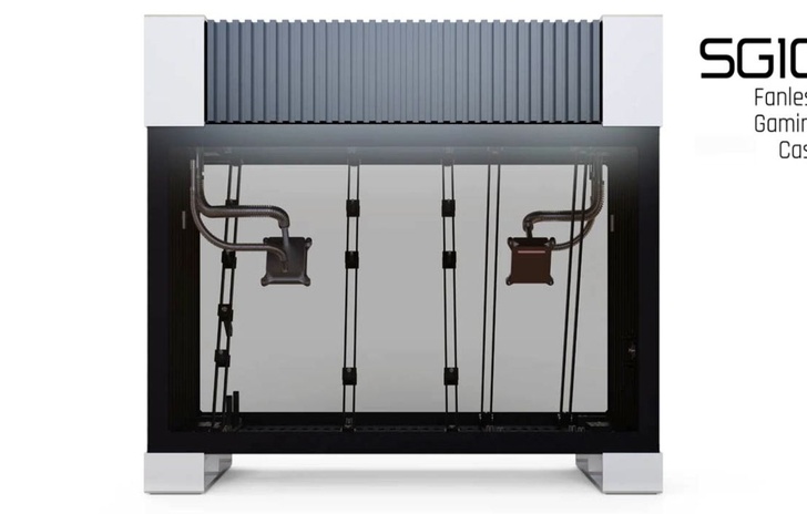 Streacom SG10 e il gaming case senza ventole