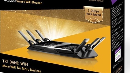 NETGEAR presenta il suo nuovo router con velocita fino a 3.2 Gbps.