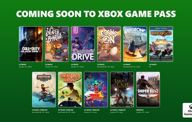 Xbox Game Pass The First Wave of November Featuring CoD Black Ops 7